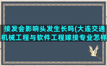 接发会影响头发生长吗(大连交通机械工程与软件工程嫁接专业怎样)